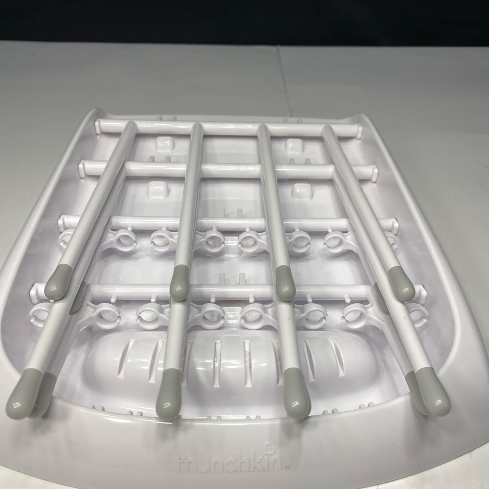 Munchkin White and Gray Drying Rack